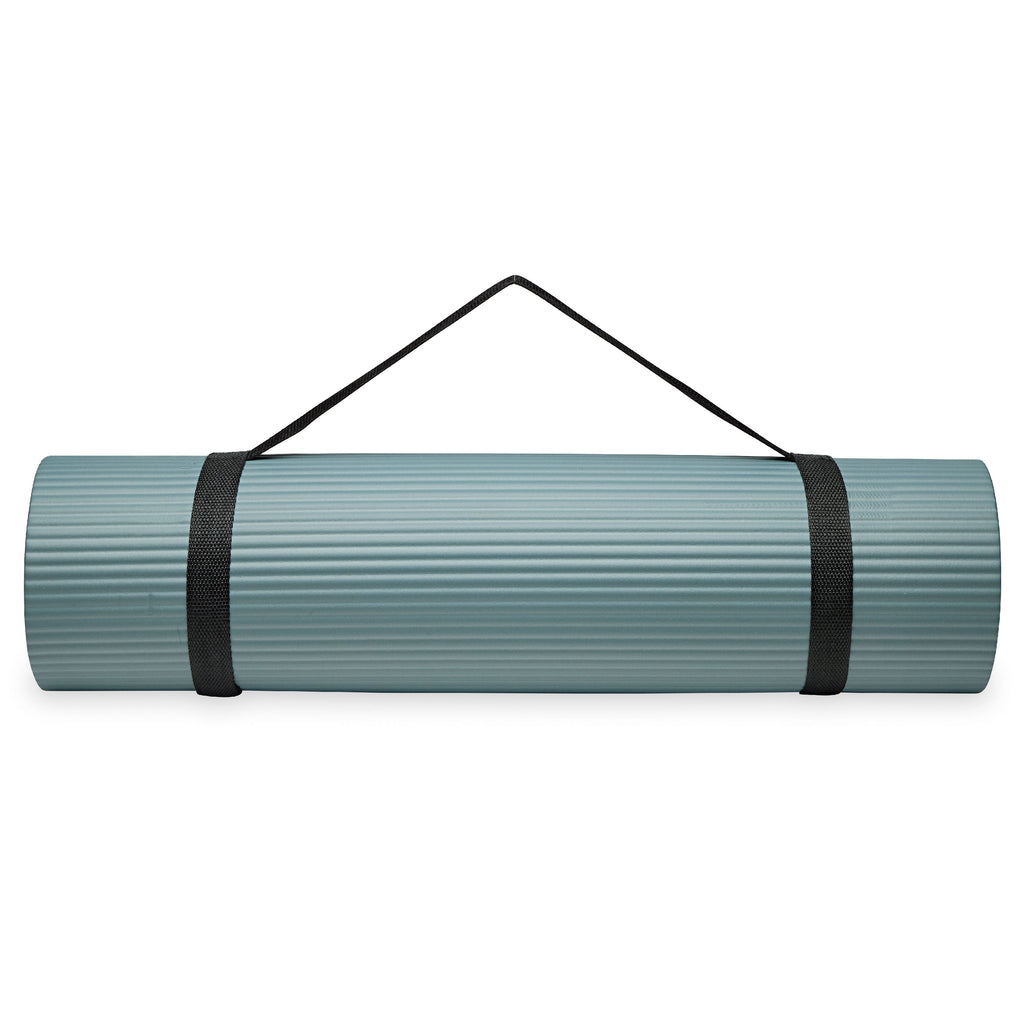 Gaiam Essentials Fitness Mat & Sling (10mm)