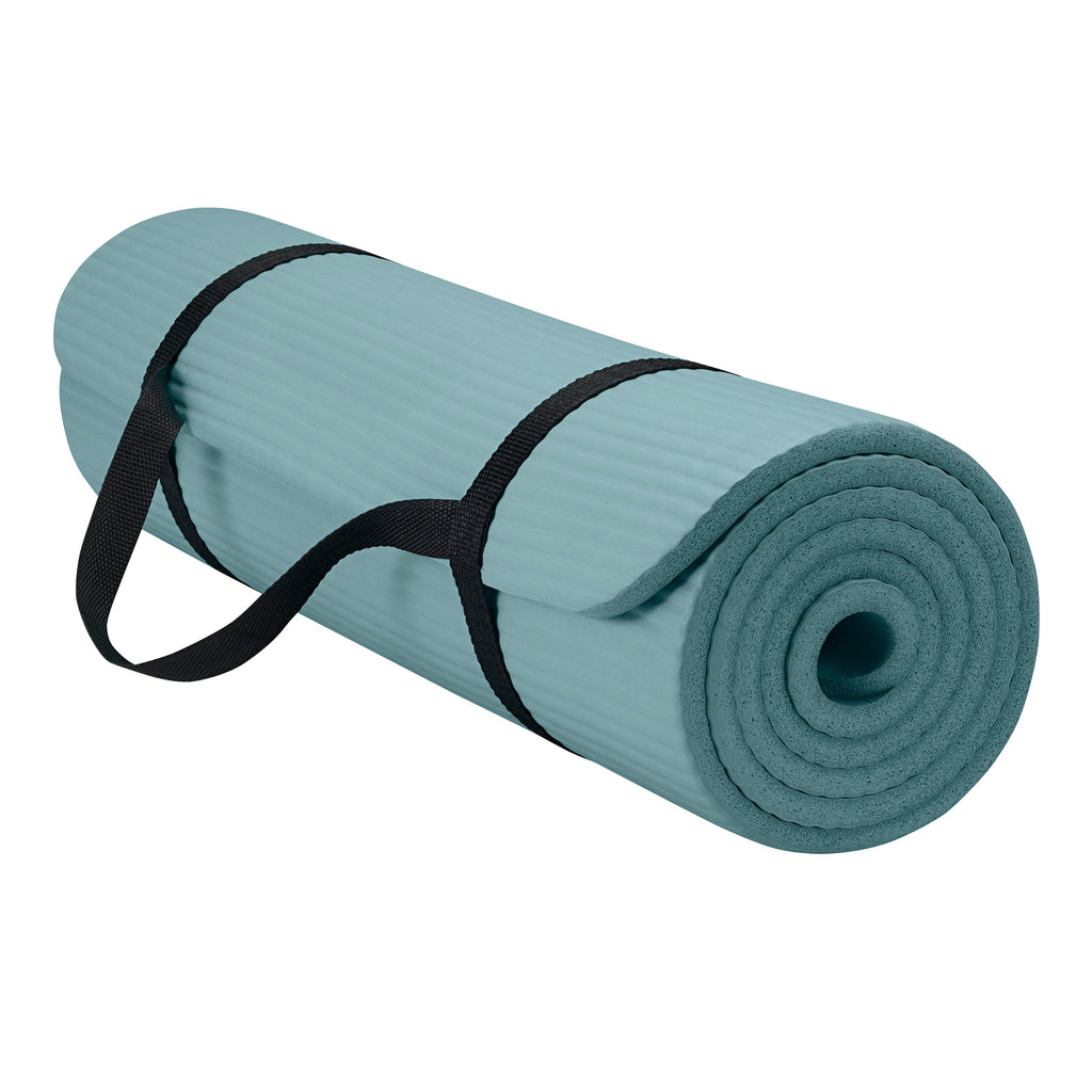 Gaiam Essentials Fitness Mat & Sling (10mm)