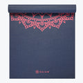 Navy Fleur Marrakesh Yoga Mat (4mm)
